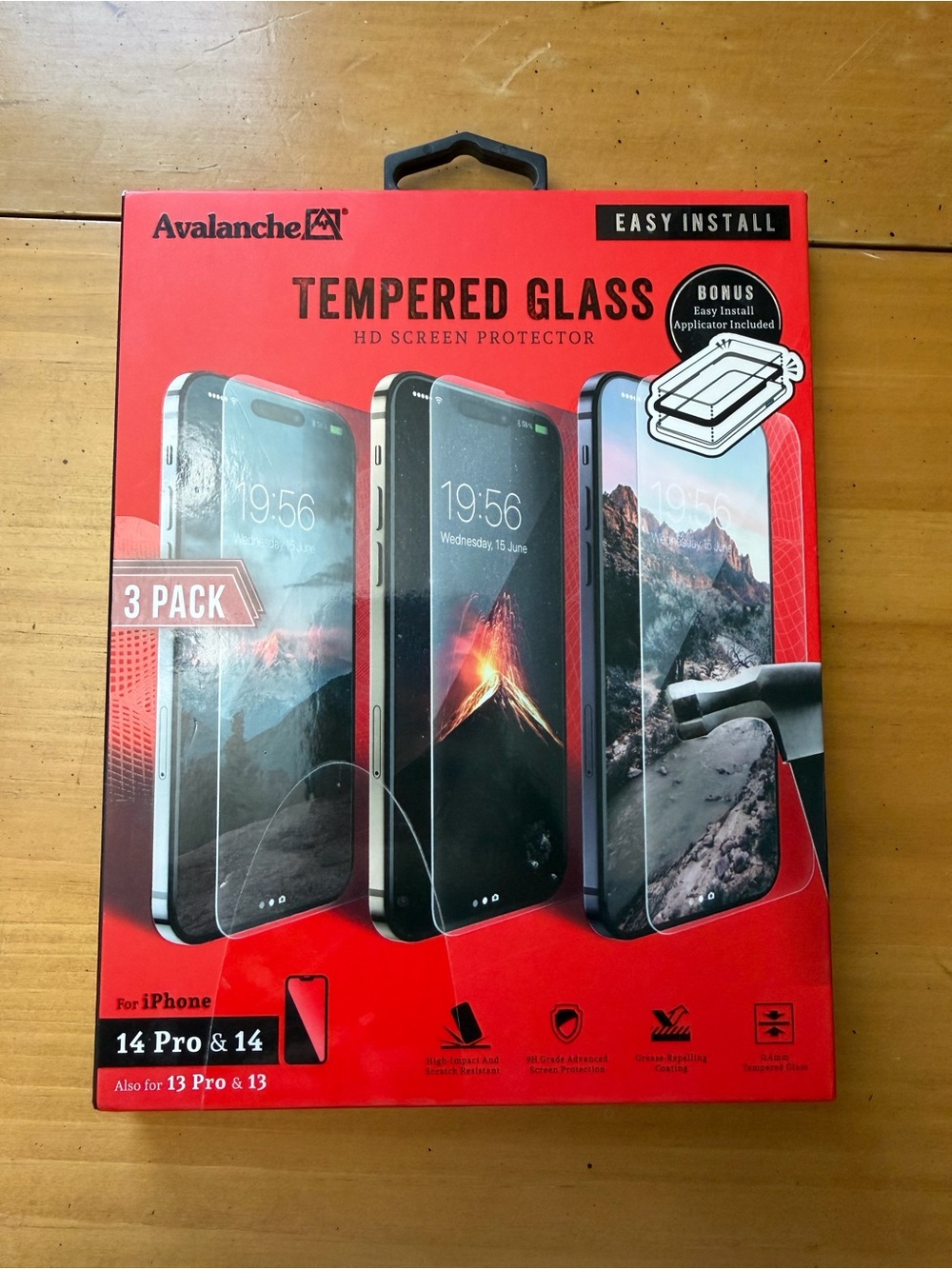 iPhone Screen Protector 
Fits the following:
13
13 Pro
14
14 Pro
